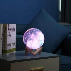 Comfort u0026 Style Beleuchtung-3D Moon Lamp - Glow Decor for Bedroom