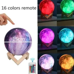 Comfort u0026 Style Beleuchtung-3D Moon Lamp - Glow Decor for Bedroom