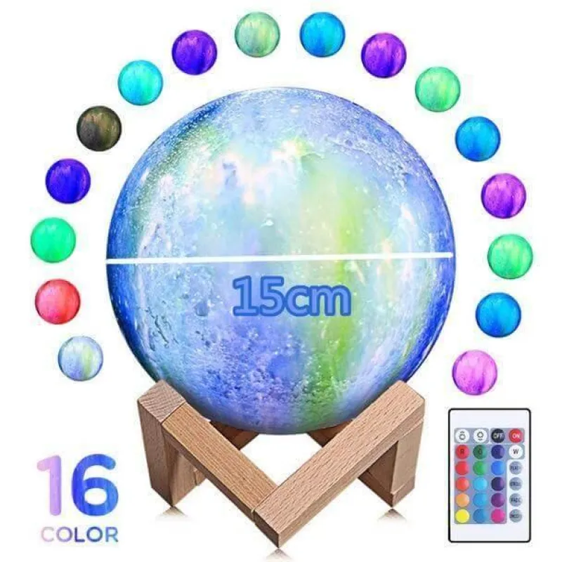 Comfort u0026 Style Beleuchtung-3D Moon Lamp - Glow Decor for Bedroom