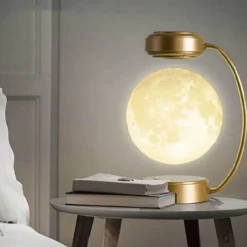 Willow u0026 Whim Beleuchtung-3D Schwebende Mondlampe - Magnetisch schwebendes Nachtlicht