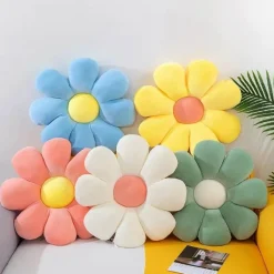 Cozy Cushions Bettzeug-Daisy Kissen - Florales Dekokissen
