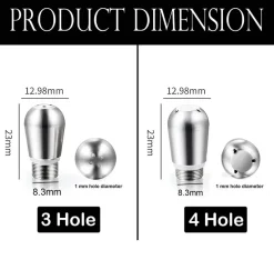 Tom Küche & Esszimmer-Dampfdüse aus Edelstahl – Zubehör für Breville-Espressomaschinen