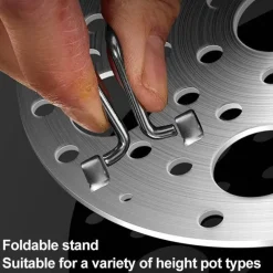 Tom Küche & Esszimmer-Dampfgarer für Teigtaschen, Eierhalter aus Edelstahl – Multifunktionales Kochzubehör