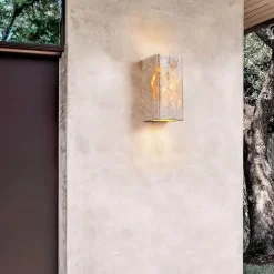 Decor Beleuchtung-Danica Travertin-Wandleuchte – Moderne dekorative Leuchte