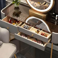 The Lounge Loft Möbel-Dante Frisiertisch – Eleganter Schminktisch mit Stauraum