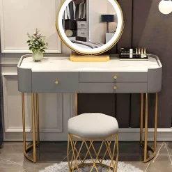 The Lounge Loft Möbel-Dante Frisiertisch – Eleganter Schminktisch mit Stauraum