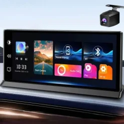 Wild u0026 Free Gear Autozubehör|Automobilindustrie-Dashcam mit zwei Objektiven – Intelligente Touchscreen-Autokamera