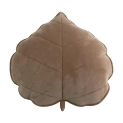 Pillow Haven Bettzeug-3D-Blatt-Plüschkissen – weiches Wurfkissen für Zuhause und Auto