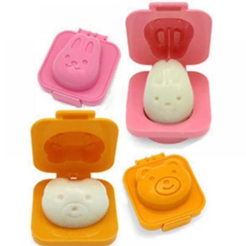 Deco Küche & Esszimmer-3D-Cartoon-Eierform – lustiger Silikonformer zum Kochen und Backen