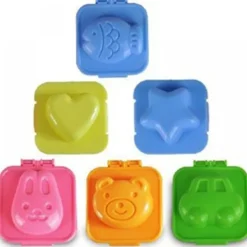 Deco Küche & Esszimmer-3D-Cartoon-Eierform – lustiger Silikonformer zum Kochen und Backen