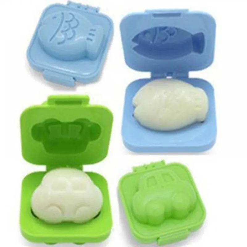 Deco Küche & Esszimmer-3D-Cartoon-Eierform – lustiger Silikonformer zum Kochen und Backen