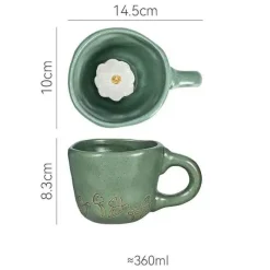 Plates u0026 More Küche & Esszimmer-3D-Cartoon-Tier-Kaffeetassen – Einzigartige handgemachte Geschenkideen