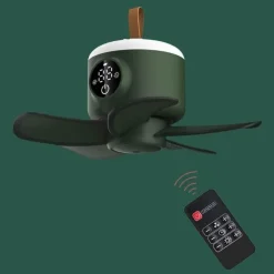 Trail u0026 Beyond Camping-Werkzeuge|Gadgets Für Zuhause-Deckenventilator-Luftkühler mit Fernbedienung - Einstellbarer intelligenter Ventilator