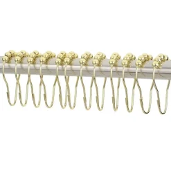 Aqua Essence Badezimmer-Decorative Shower Curtain Hooks - Premium Bathroom Accessories