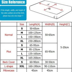 Comfort u0026 Style Gadgets Für Zuhause-Dehnbarer Jacquard-Sofabezug – bequemer Kissenschutz