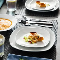 Elegance at the Table Küche & Esszimmer-Deimos Porzellan-Geschirrset – Elegantes Geschirr für die gesellige Runde