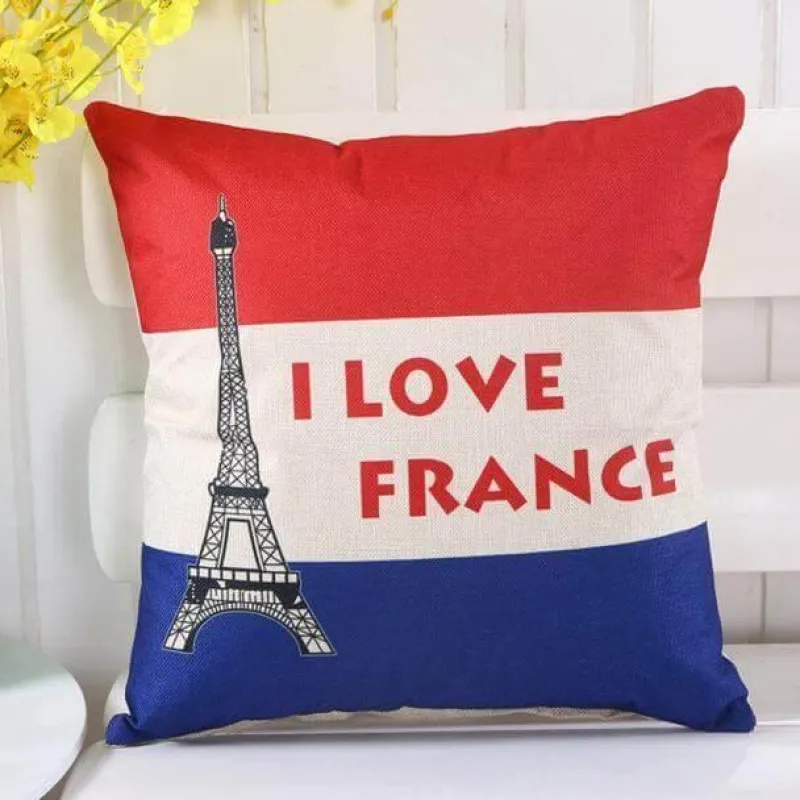 Cozy Haven Bettzeug-Dekorative Kissenbezüge - Bedruckte Bezüge im Europa-Amerika-Design