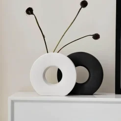 Flourish Vases Wohndeko-Dekorative Vase Perrine – Elegantes Wohnaccessoire