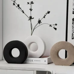 Flourish Vases Wohndeko-Dekorative Vase Perrine – Elegantes Wohnaccessoire