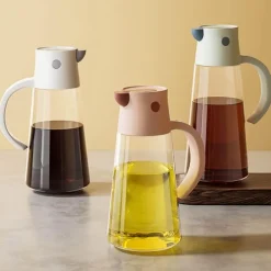 Decor Küche & Esszimmer-Dekorative Vogelölflasche aus Glas - Küchenaccessoire