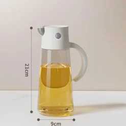 Decor Küche & Esszimmer-Dekorative Vogelölflasche aus Glas - Küchenaccessoire