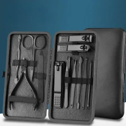 The Relaxation Nook Frauenpflege|Körperpflege-Deluxe-Maniküre-Set aus Edelstahl – Nagelpflege-Werkzeugset