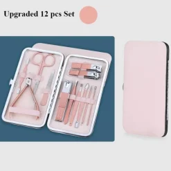 The Relaxation Nook Frauenpflege|Körperpflege-Deluxe-Maniküre-Set aus Edelstahl – Nagelpflege-Werkzeugset