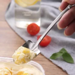 The Cozy Mug Küche & Esszimmer-Dessertlöffel in Schaufelform – Kreative Servierutensilien