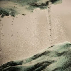 The Gilded Nest Wohndeko-3D-Fließsand-Malrahmen – Dekoratives Kunstdisplay