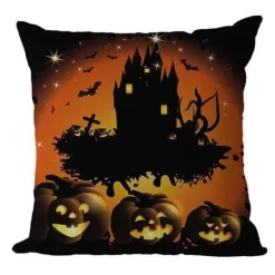 Cozy Haven Bettzeug-3D-gedruckte Halloween-Kissenbezüge