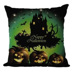 Cozy Haven Bettzeug-3D-gedruckte Halloween-Kissenbezüge