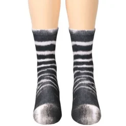 Comfort u0026 Style Haustierzubehör-3D-gedruckte Katzenpfotensocken - Unisex-Tiersocken