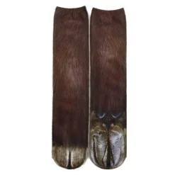 Comfort u0026 Style Haustierzubehör-3D-gedruckte Katzenpfotensocken - Unisex-Tiersocken