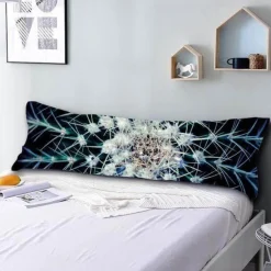 Cozy Haven Bettzeug-3D-gedruckter Kaktus-Kissenbezug - Dekorativer Kissenbezug