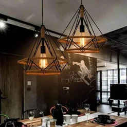 Comfort u0026 Style Beleuchtung-Diamond Shape Modern Art Lamps - Luxury Home Decor Lighting