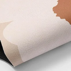 Soft Steps Badezimmer-Diatom Flower Bath Mat - Absorbent Bathroom Rug