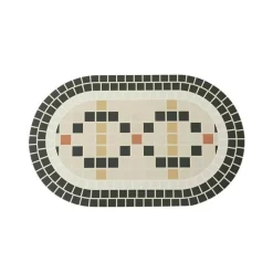 Soft Steps Badezimmer-Diatomaceous Earth Bath Mat - Absorbent Home Spa Mosaic Design