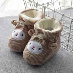 The Decor Haven Babykleidung|Babykleidung-Dicke, warme Baby-Hausschuhe aus Baumwolle - Happy Baby Footwear