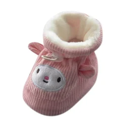 The Decor Haven Babykleidung|Babykleidung-Dicke, warme Baby-Hausschuhe aus Baumwolle - Happy Baby Footwear