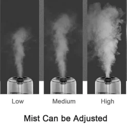 Tranquil Touch Gesundheits-Gadgets|Gesundheits- Und Entspannungstools-Diffusor für ätherische Öle aus Glas – Großer Aromatherapie-Luftbefeuchter