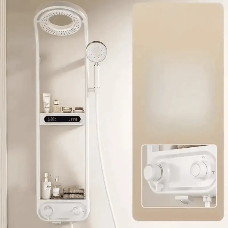 The Blissful Bath Badezimmer-Digital Rainfall Shower Set - Elegant Spa Experience