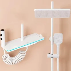 The Blissful Bath Badezimmer-Digital Thermostatic Rainfall Shower Set - High-Pressure Luxury System