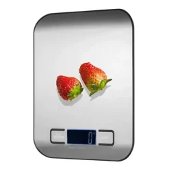 Tom Küche & Esszimmer-Digitale Küchenwaage aus Edelstahl, präzise und vielseitige Messung