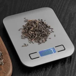 Tom Küche & Esszimmer-Digitale Küchenwaage aus Edelstahl, präzise und vielseitige Messung