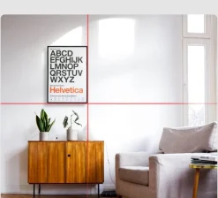 Roam Ready Heimwerkzeuge|Outdoor & Garten-Digitale Laserwasserwaage – 2-in-1-Messgerät