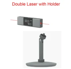 Roam Ready Heimwerkzeuge|Outdoor & Garten-Digitale Laserwasserwaage – 2-in-1-Messgerät