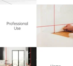 Roam Ready Heimwerkzeuge|Outdoor & Garten-Digitale Laserwasserwaage – 2-in-1-Messgerät