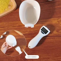The Culinary Kit Haustierzubehör|Tierfütterung-Digitaler Lebensmittelwaagenlöffel - Elektronischer Messlöffel zum Kochen und Backen