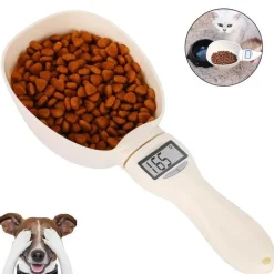 The Culinary Kit Haustierzubehör|Tierfütterung-Digitaler Lebensmittelwaagenlöffel - Elektronischer Messlöffel zum Kochen und Backen