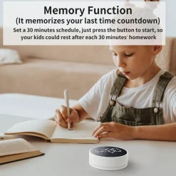 The Culinary Kit Küche & Esszimmer-Digitaler magnetischer Küchentimer - LED-Kochtimer